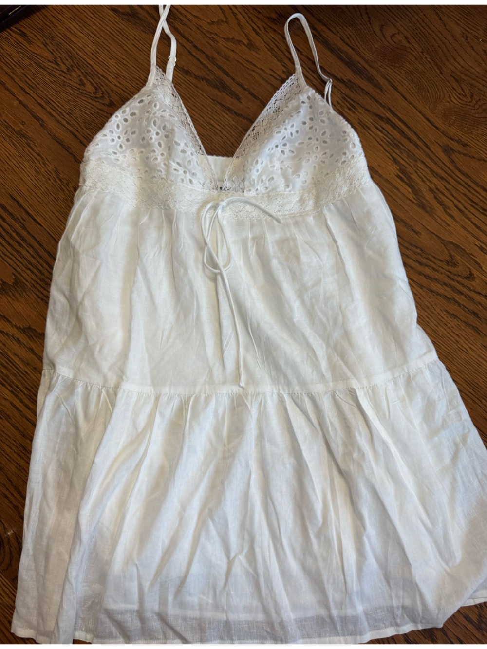 Princess Polly Nicoletta Mini Dress White Romantic Summer Dress NWOT - Picture 11 of 16